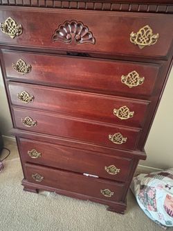 Cherry wood dresser