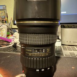 SD 16-28 2.8 FX Tokina - canon EF