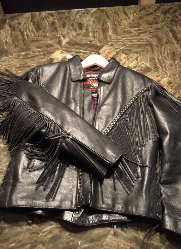 Interstate Leather Classic Fringed Jacket