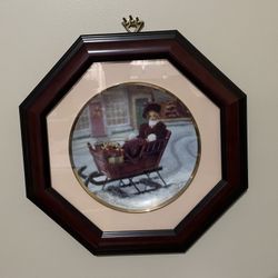 Lot Of Collectible Framed Barbie Plates 