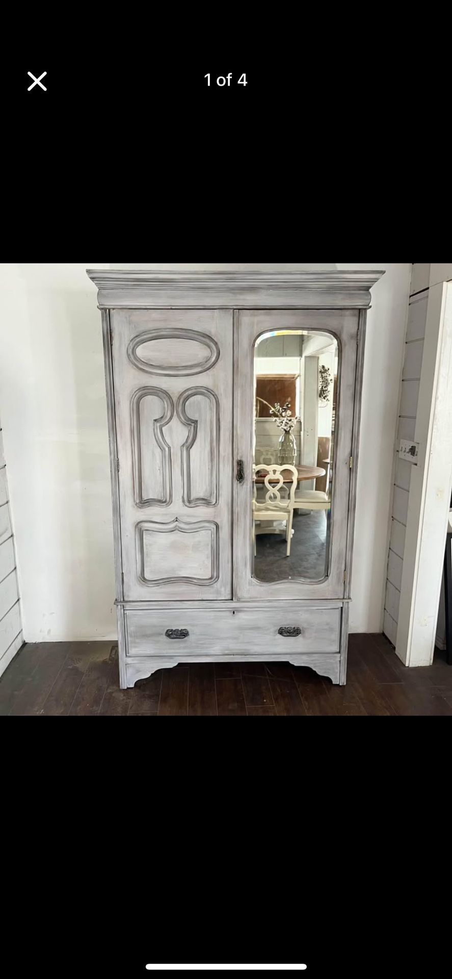 Antique Armoire/ Storage Cabinet