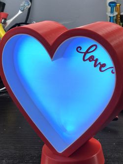 Heart ❤️ Love Lamp San Valentine Day