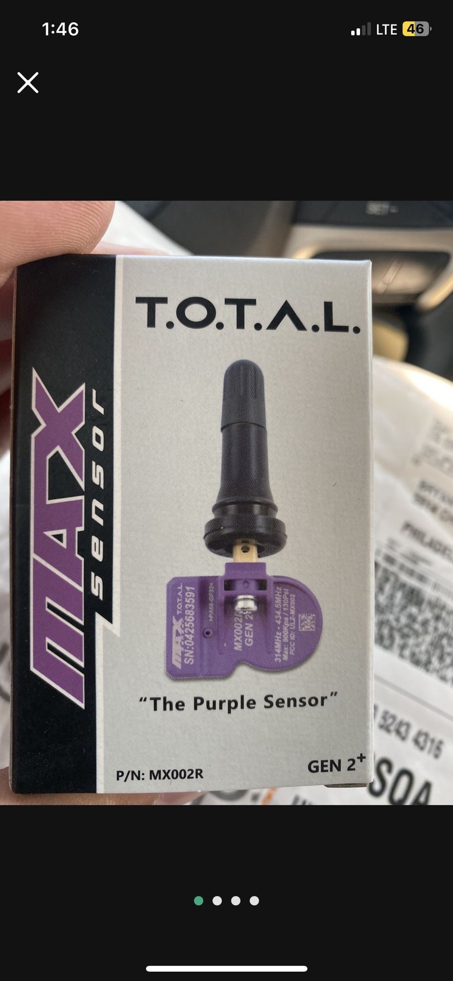 Max TPMS Sensors