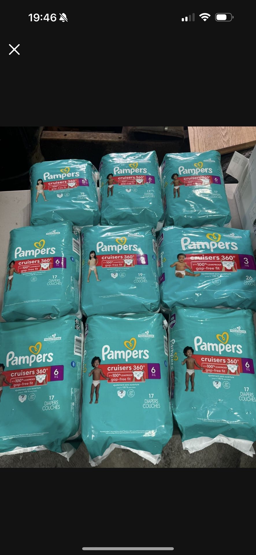 Pampers Diapers