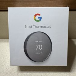 Google Nest Thermostat - Charcoal