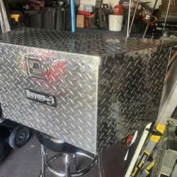 Brand New Buyers Products 1701380 Diamond Tread Aluminum Trailer Tongue Tool Box, 14.8 x 14.4 x 35.2 Inch, Made In USA, Corrosion-Resistant, Lockable,