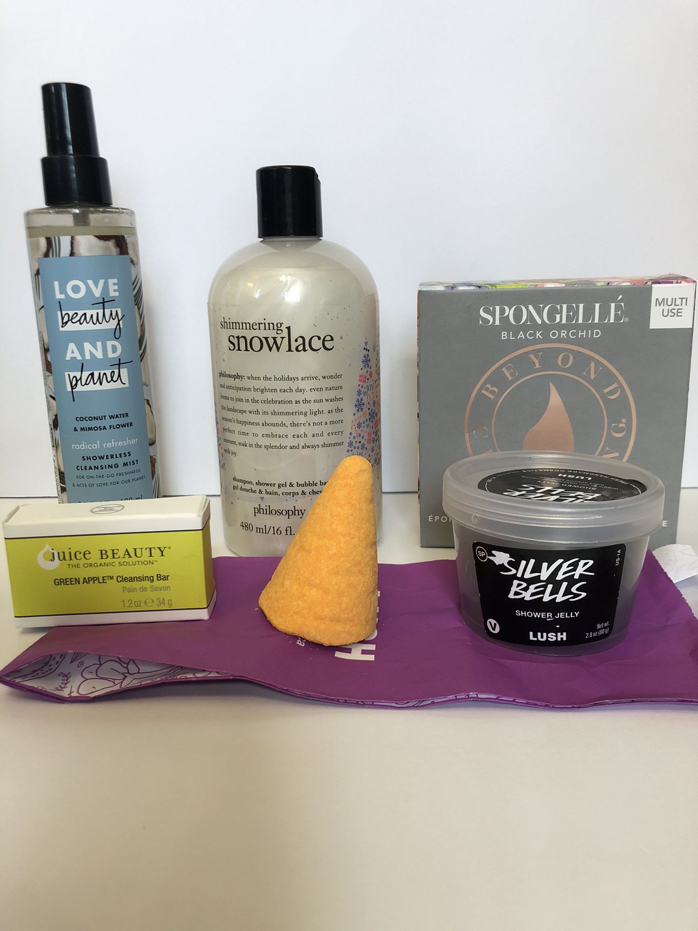 Shower Skincare Body Wash Bundle - Lush, Juice Beauty, Philosophy, and more