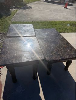 3 Piece coffee table set