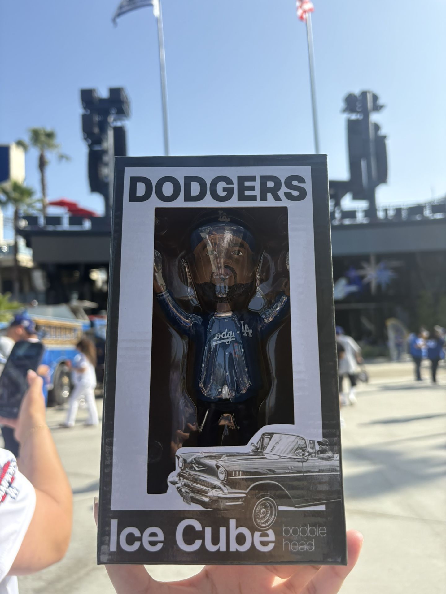 Dodgers Ice Cube Bobblehead