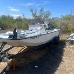 Flat Bottom Bay Boat 