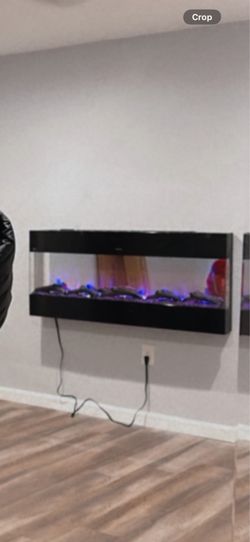 Wall Mounted Fire Place