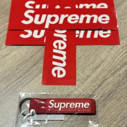 Supreme Webbing Keychain 