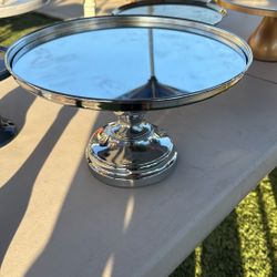 Silver Cake Stand 