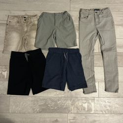 Boys Bottoms 5 Pack Bundle Size 8/10