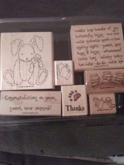 Bundle of joy stamping set
