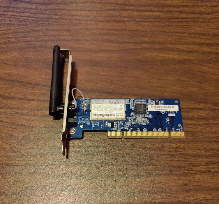Belkin Desktop Wifi wireless card/antenna