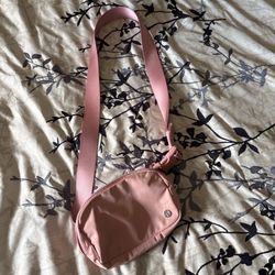 Pink Lululemon Belt Bag
