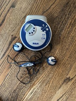 RCA Portable CD Player with Earbuds