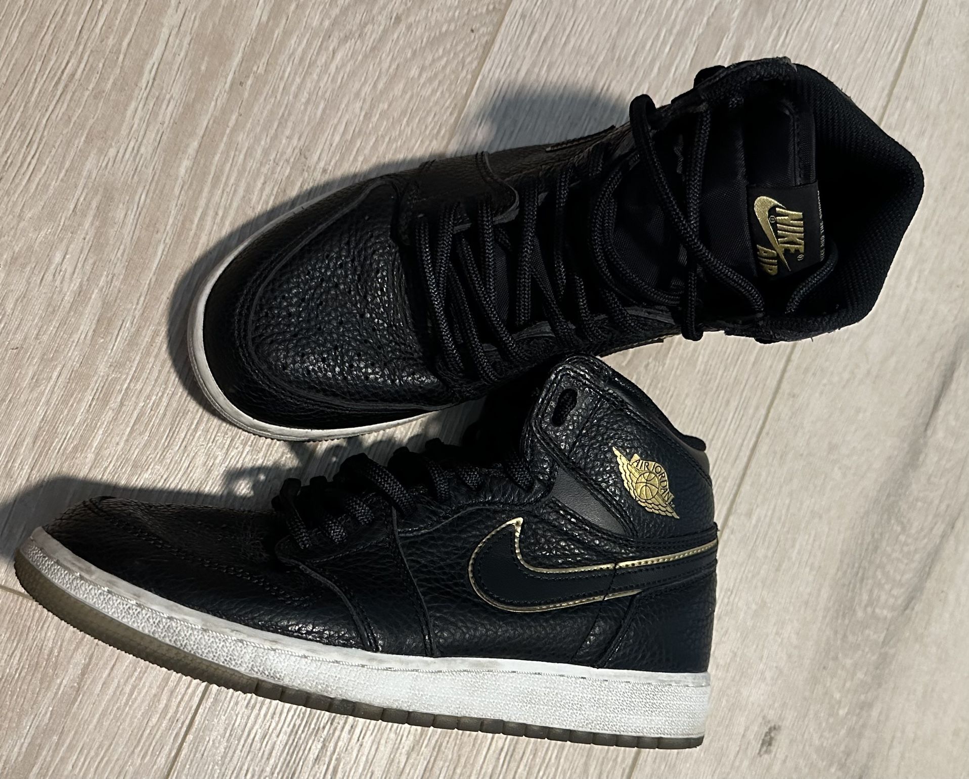 Nike Air Jordan 1 City Of Flight 2018 Black Gold