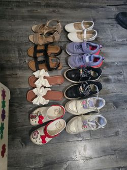 Girls showed size 2