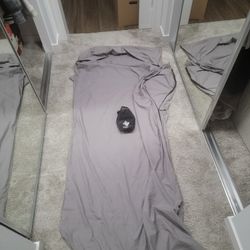 Sleeping Bag Liner With Pillow Pocket 