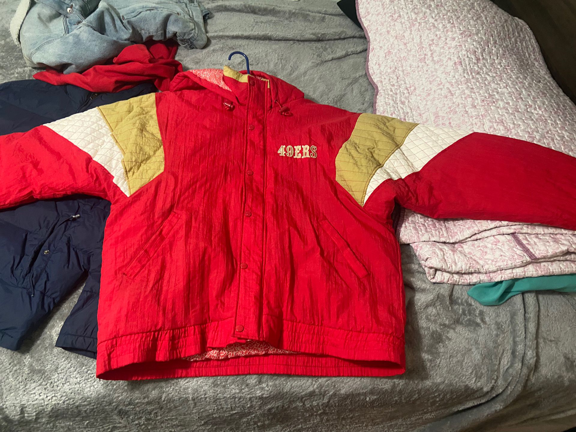 Vintage SF 49ers Reebok Jacket 90's for Sale in Tacoma, WA - OfferUp