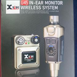 Xvive u-45 In Ear Monitor Wireless System 