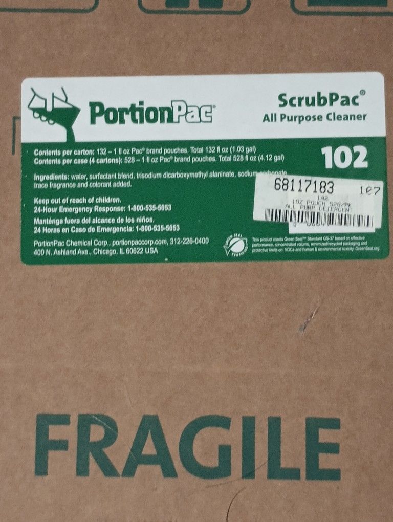 Concentrated Cleaning Packets 102