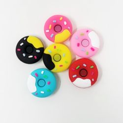 5 pcs Crocs Shoe Charm Sprinkled Donuts