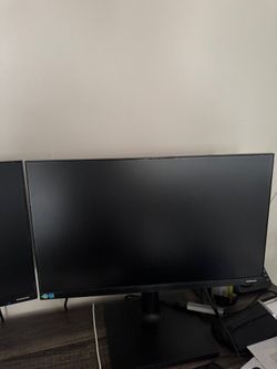 Samsung Business FT452 Series 22 inch 1080p 75Hz IPS Computer Monitor for Business with HDMI, DisplayPort, USB, HAS Stand (F22T452FQN) Black