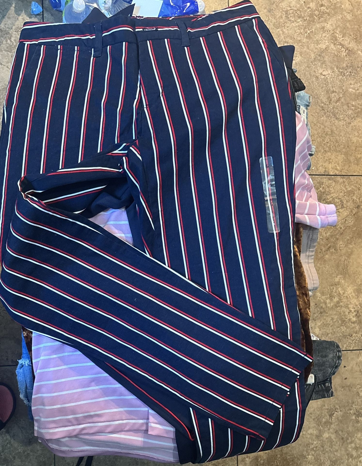 Tommy Hilfiger Dress Pants And Ralph Lauren Polo Collard Shirt 
