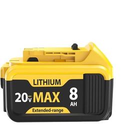 8000mAh Lithium-ion Battery for Dewalt