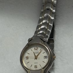 Citizens Two Tone Ladies Quartz Watch 