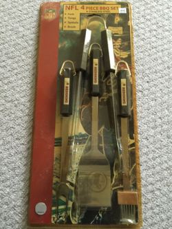 NFL REDSKINS 4 piece BBQ Set