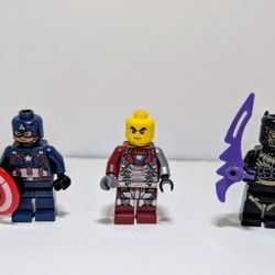 Marvel Lego Figures 