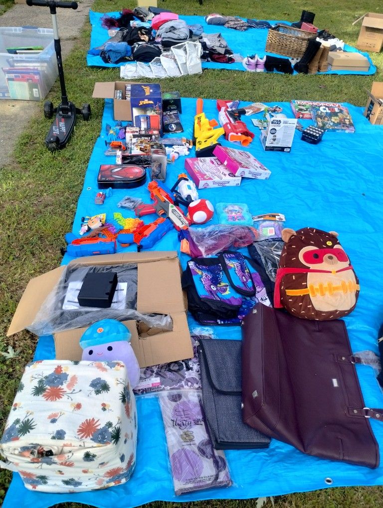 Yard Sale New And Used Items
