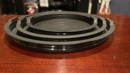 Rubber Maid Type Camping Or Picnic Plates. New