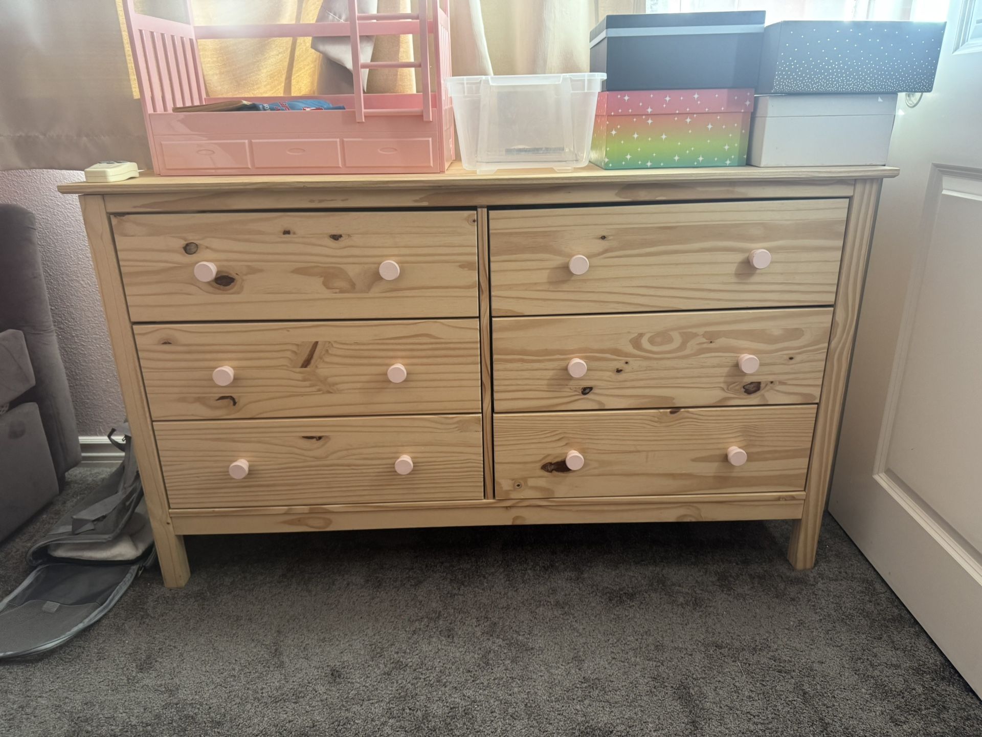 Kids Wood Dressers X2