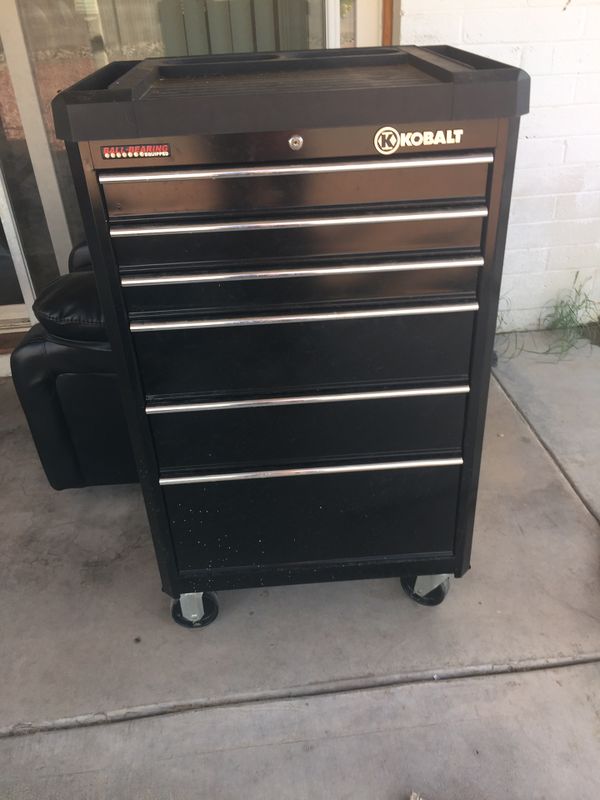 Kobalt 6 drawer tool chest no key for Sale in Phoenix, AZ OfferUp