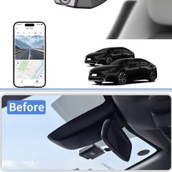 4K OEM-Style Dash Cam for Toyota Prius (2023–2025) 