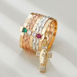 Virgin Mary Seminario Ring 