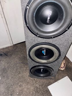 Triple Subwoofer Speaker Box