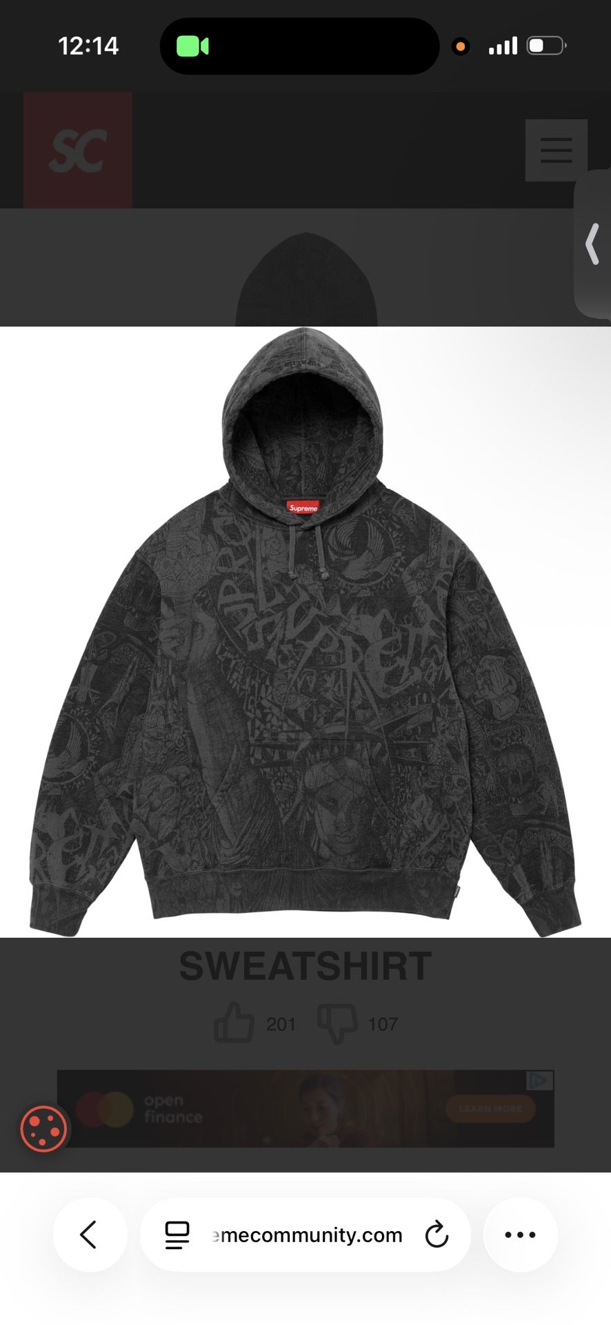 Supreme Liberty 🗽 FW24SW51 ,FW24P63