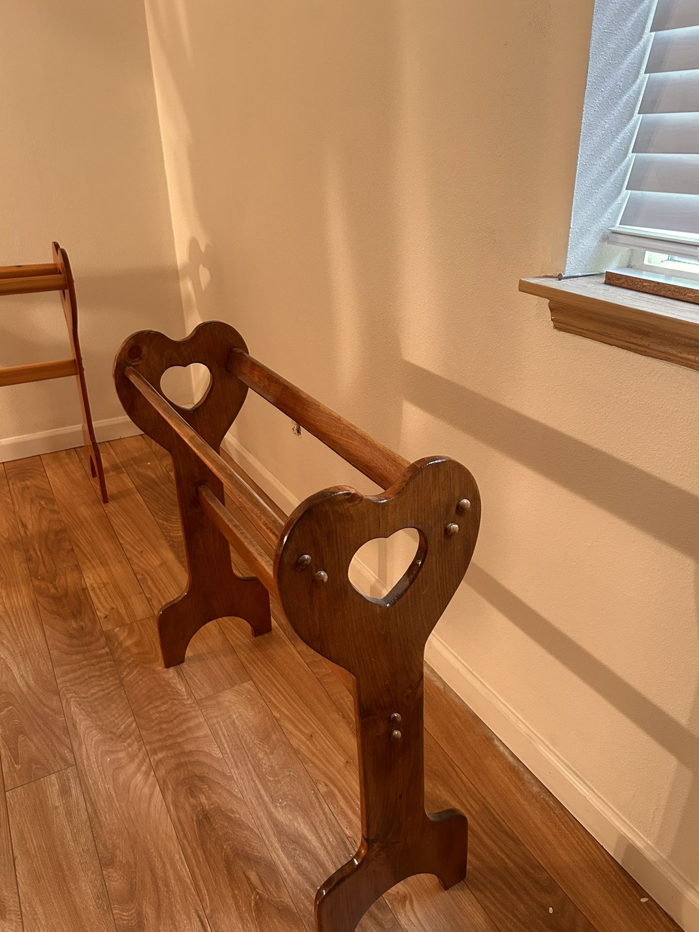 Hand Crafted Quilt Rack