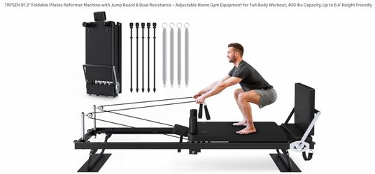 Folding Pilates Reformer