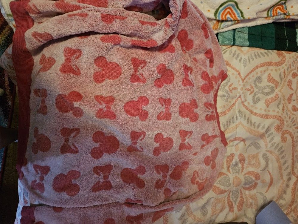 Disney Pink Floral Pajama Set