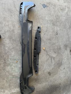2017 BMW 540i Original Oem Rear Diffuser
