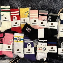 Bape Socks 60 A Pair 