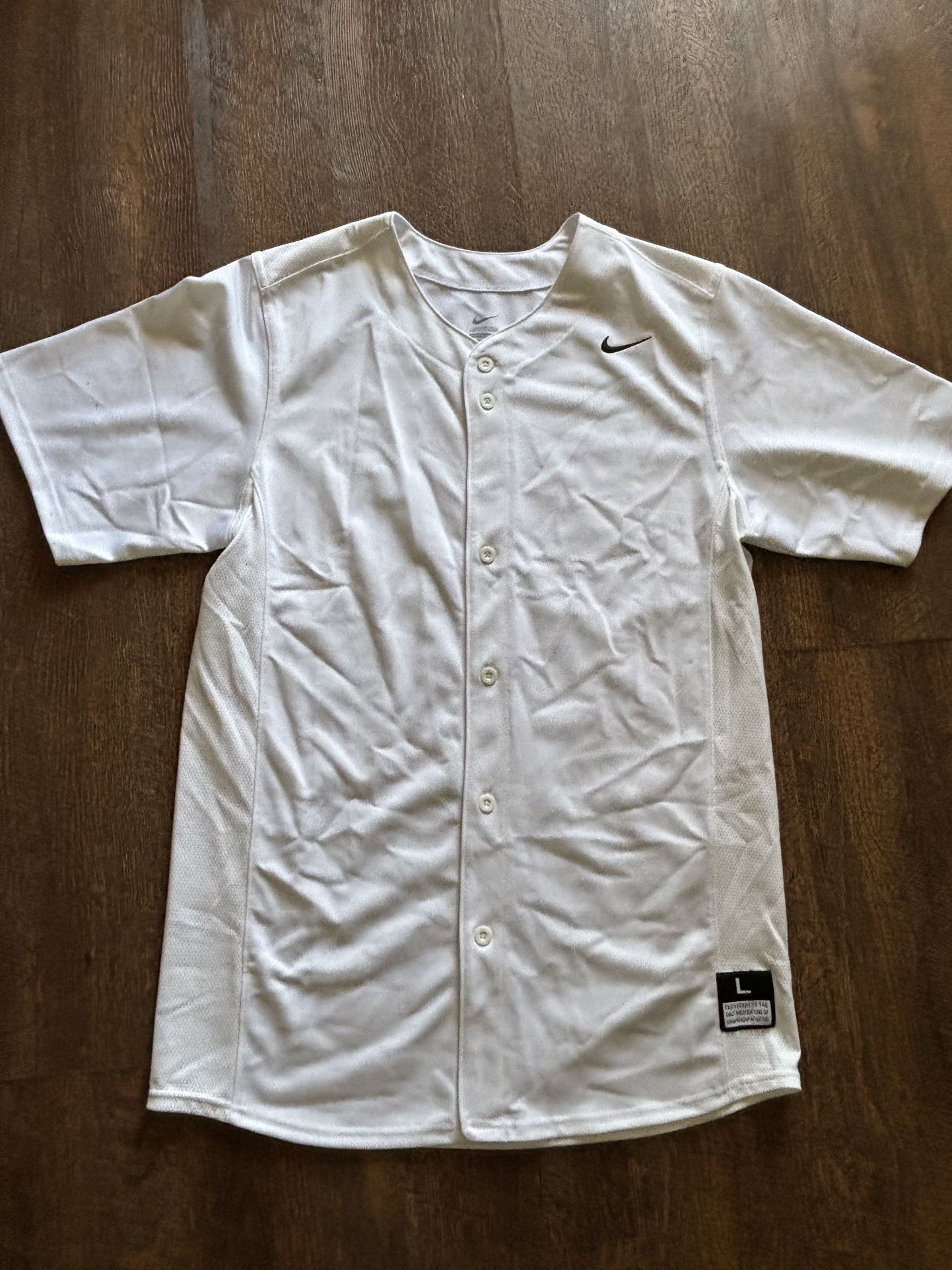 Mens Nike Button Up Jersey