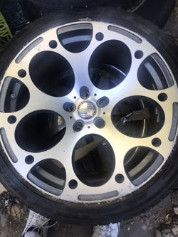 245/40r19-3 Rims And Tires
